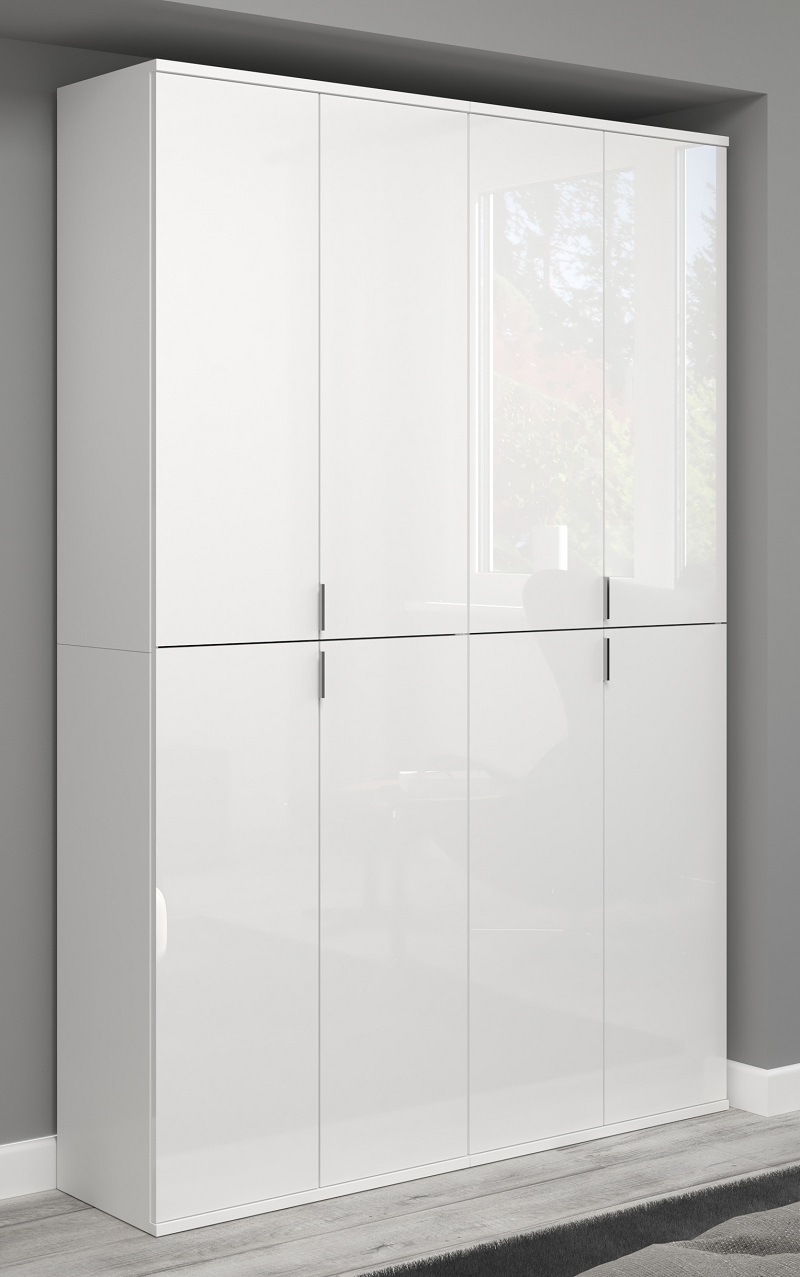 Kleiderschrank in weiß