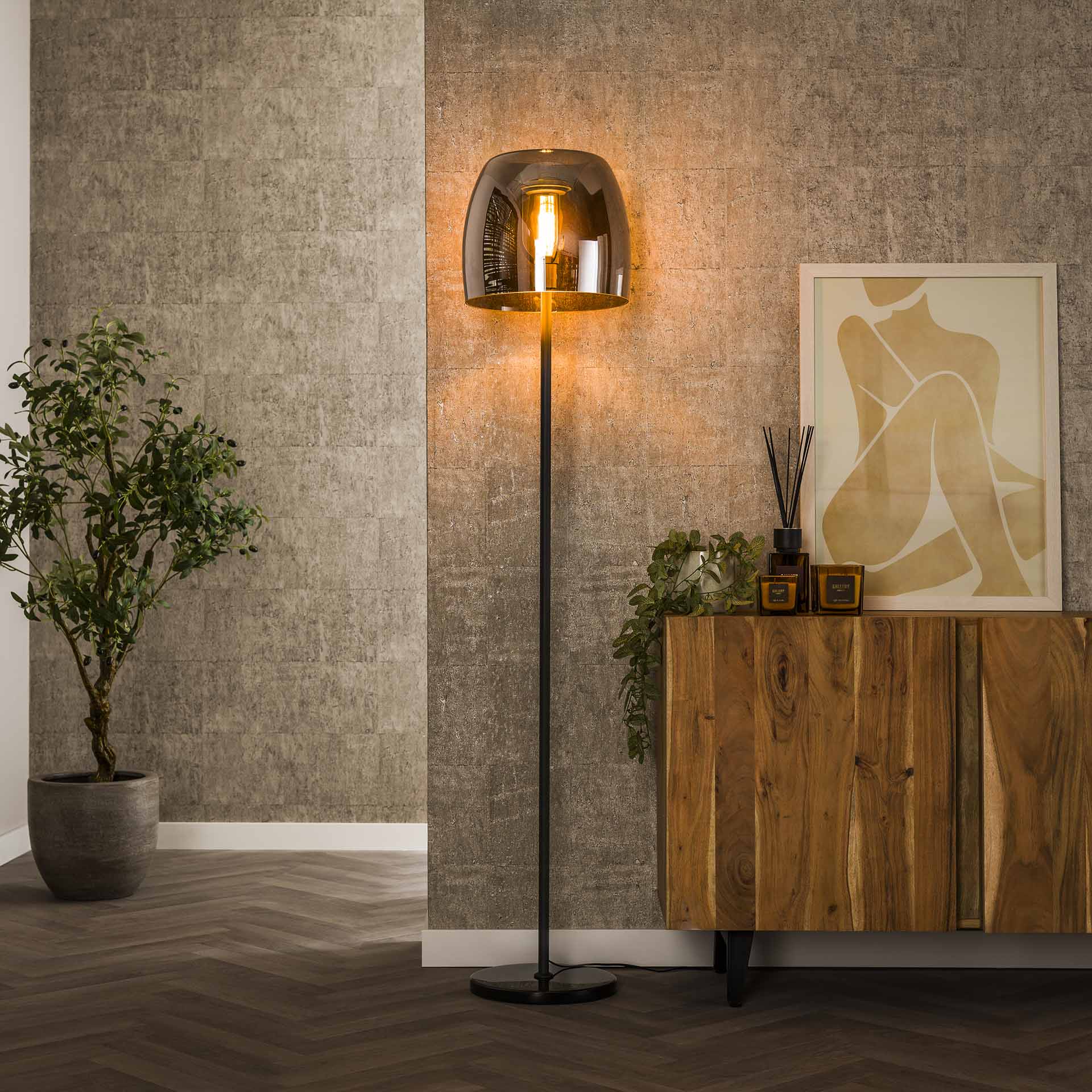 Stehlampe