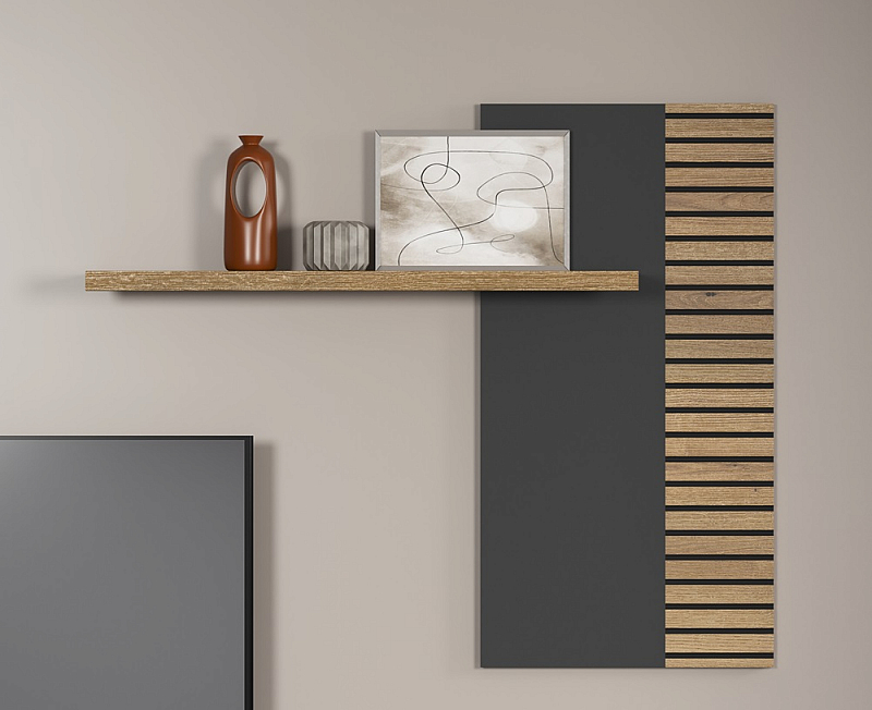 Wandboard Norris | Coast Evoke Oak / grau