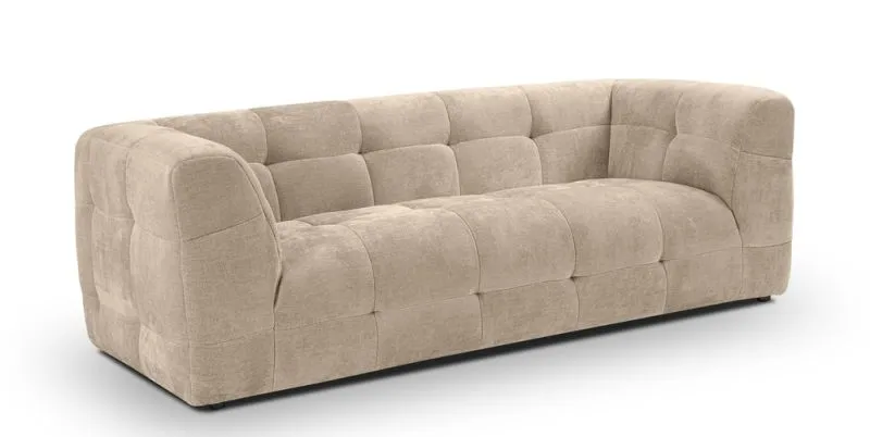 2,5-Sitzer Polstersofa Tenso | 217cm | Strukturstoff | beige