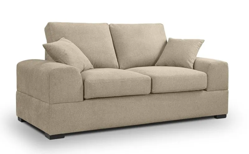 2-Sitzer Polstersofa Veda | 182cm | Strukturstoff | beige