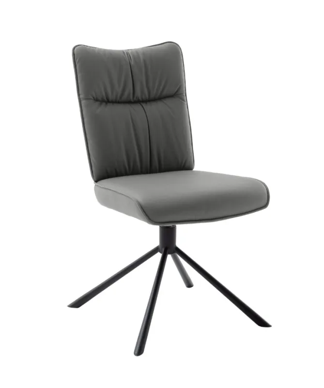 2er Set Stuhl Marin | drehbar | anthrazit