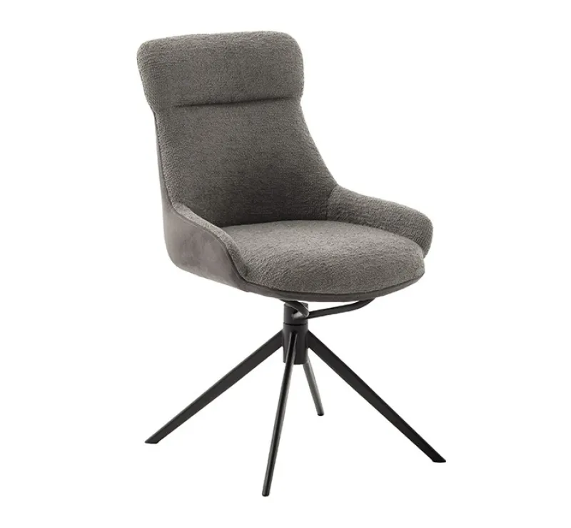 2er Set Stuhl Pelion | drehbar | schlamm