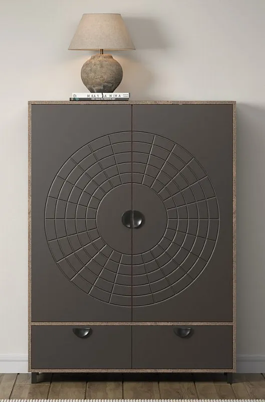 Highboard Fusion | Rostoptik Rusty Flow / Perlbronze