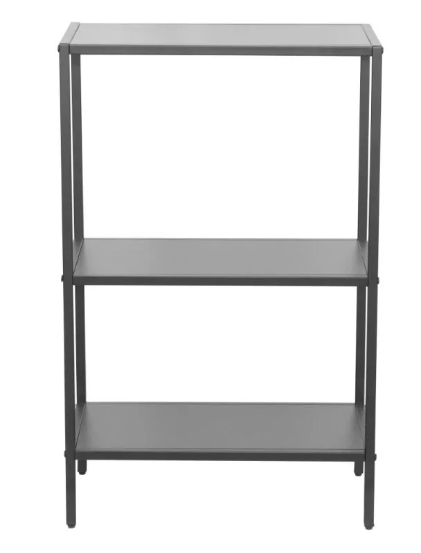 Badezimmer Unterschrank Regal Lorin | schwarz
