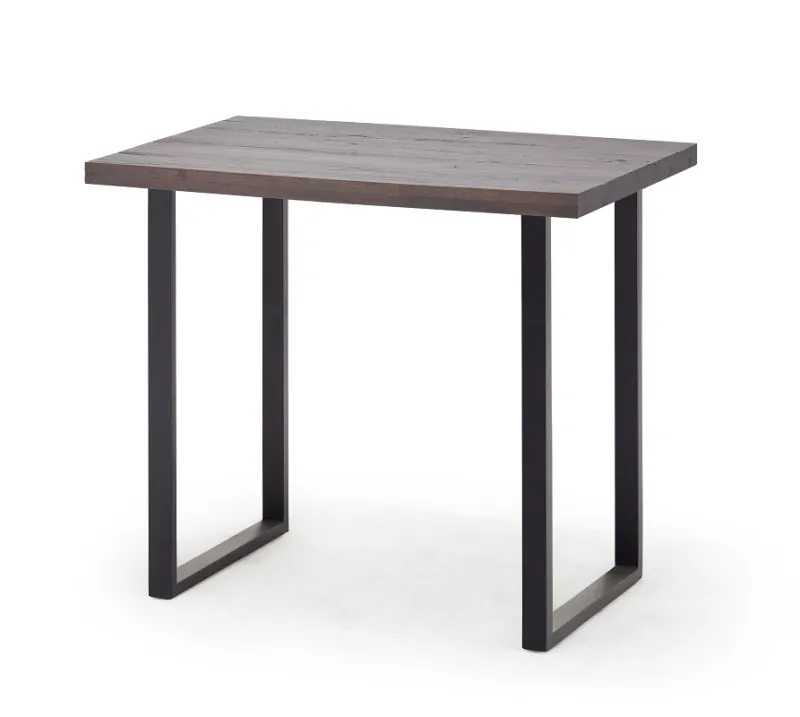 Bartisch Tresentisch Castello | Eiche verwittert massiv | 120 x 80 | Gestell anthrazit
