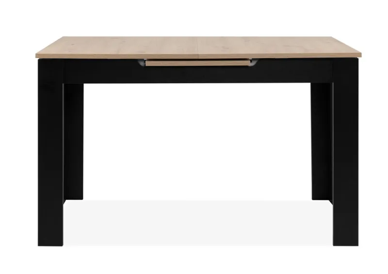 Esstisch Birmingham | Ausziehtisch | Artisan Oak / schwarz |125 (165) x 75 x 80 cm