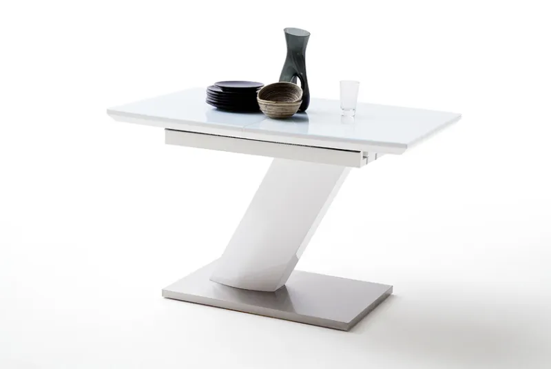Esstisch Glastisch Galina | ausziehbar | 120(160) x 80 cm