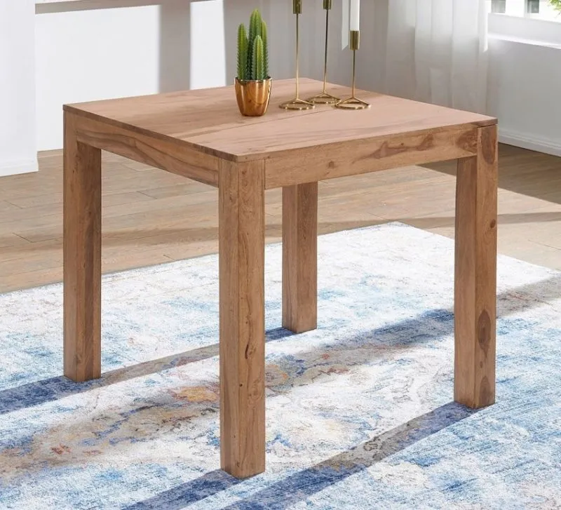 Esstisch Mibia 2 | 80x80 | Akazie Holz massiv