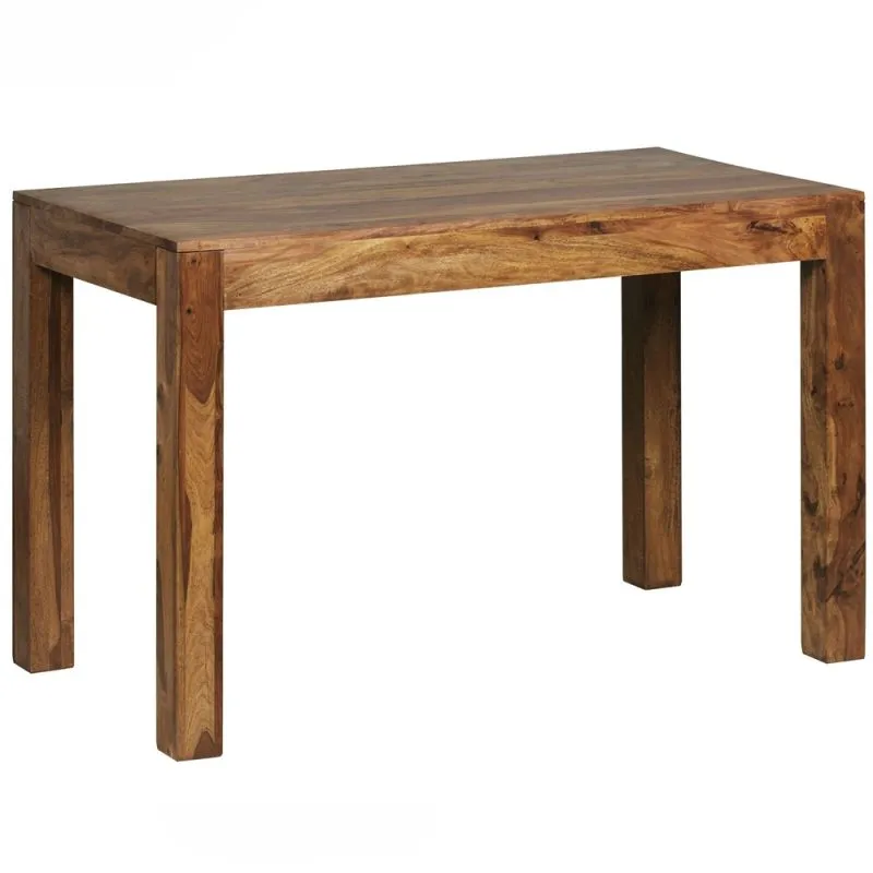 Esstisch Mibia | Sheesham Holz massiv | dunkelbraun | 120x60