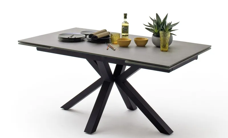 Esstisch Nagano | anthrazit | ausziehbar | 160(240) x 90