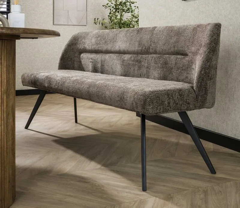 Esszimmerbank Suk | Webstoff | taupe