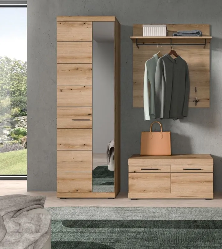 Garderoben-Set Scout | Evoke Oak | 3-teilig
