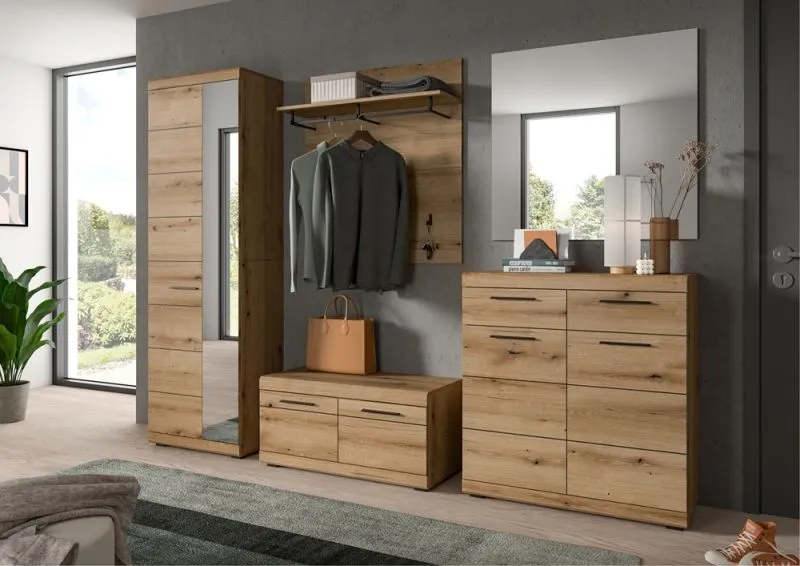 Garderoben-Set Scout | Evoke Oak | 5-teilig
