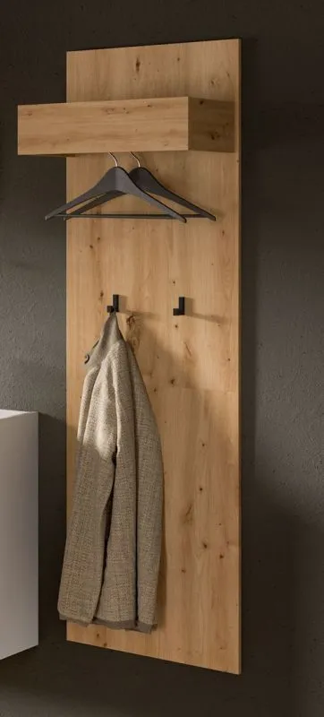 Garderobenpaneel Drive mit Hutablage | Artisan Oak