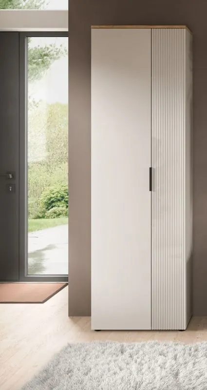 Garderobenschrank Slide | Kaschmir / Evoke Oak