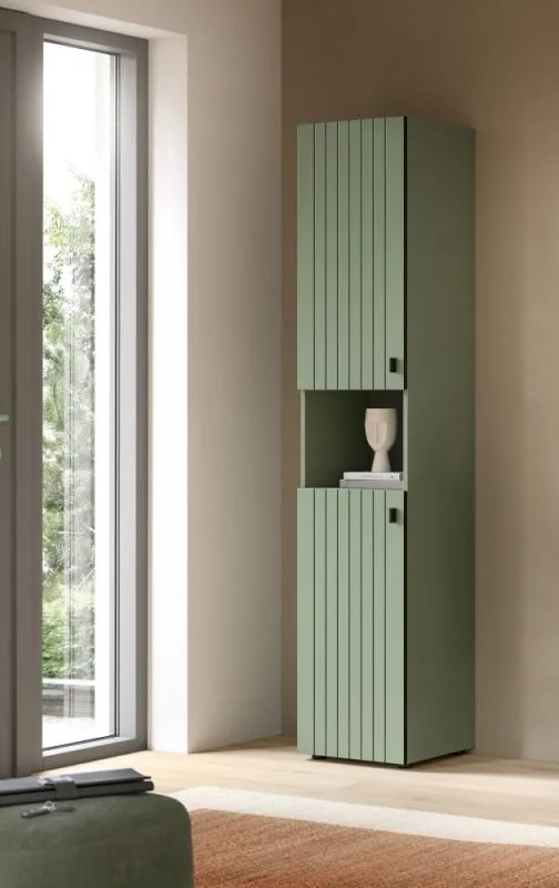 Garderobenschrank Station | Smoke Green