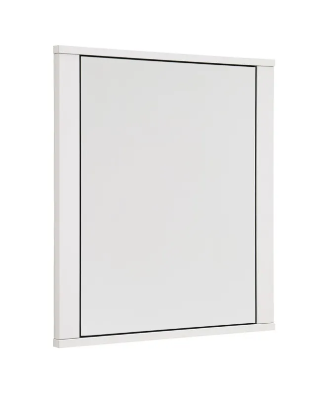 Garderobenspiegel Mantena | Modern White | 73 x 82 x 4 cm