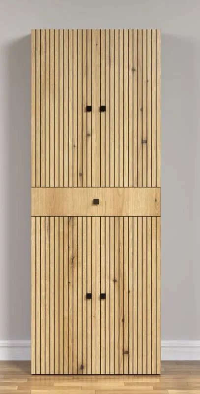 Hochschrank Pure Bliss mit Schubkasten, Evoke Eiche Dekor