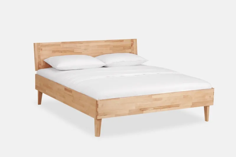 Holzbett massiv Atlanta | Buche natur geölt | 140x190