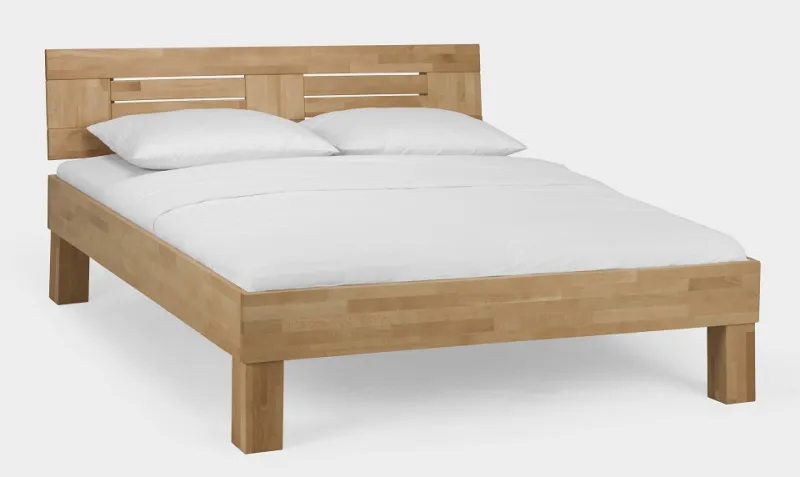 Holzbett massiv Daisy | Buche lackiert | 90x190 | Kopfteil 3