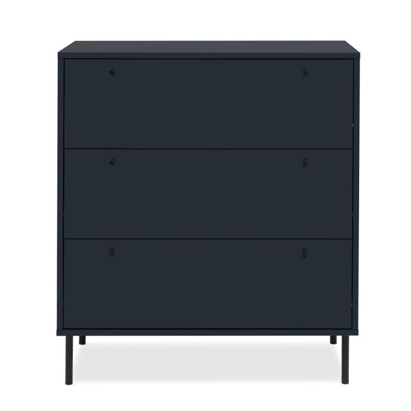 Kommode Sideboard Caracas | Navy blau | mit Schubkästen