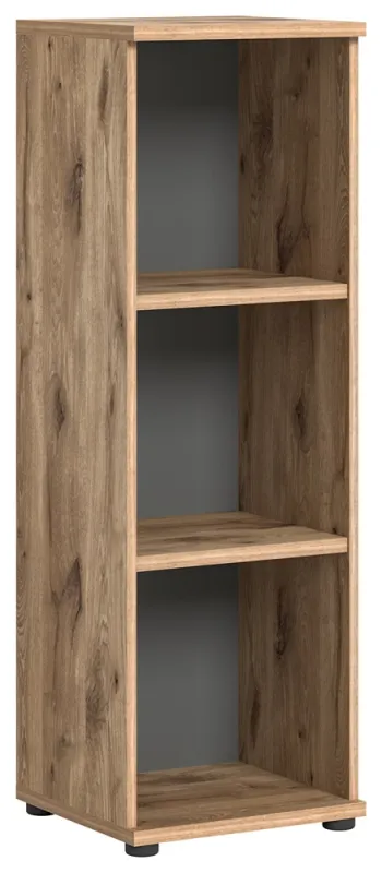 Regal Mason | Nox Oak / Basalt grau | 40x123x37