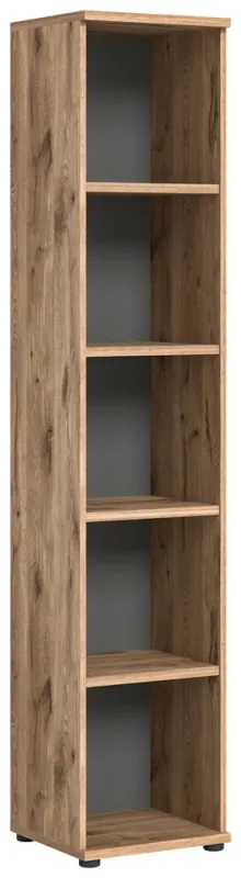 Regal Mason | Nox Oak / Basalt grau | 40x199x37