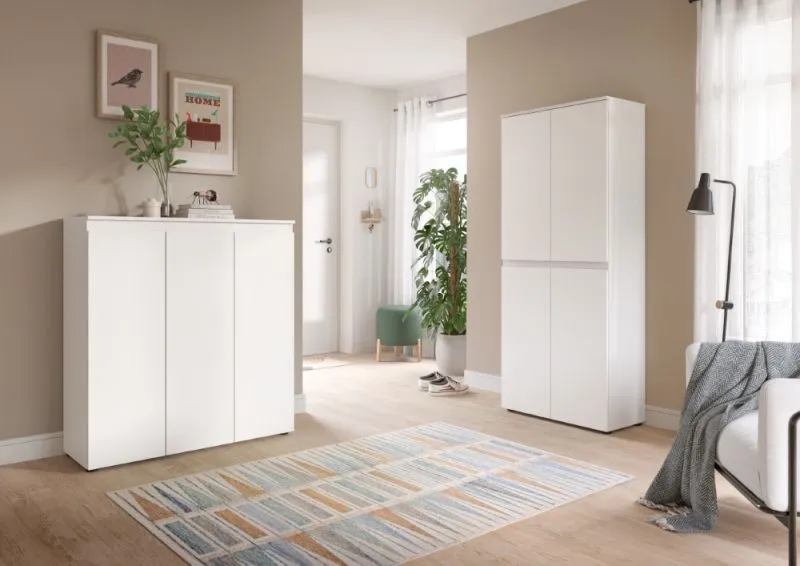 Schrankkombination Scarpa | 2-teilig | weiß