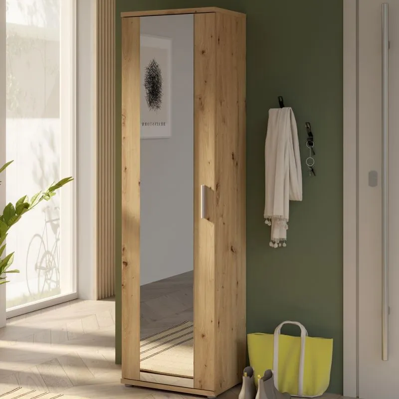 Schuhschrank Schrank Net106 | 1-türig | Artisan Eiche