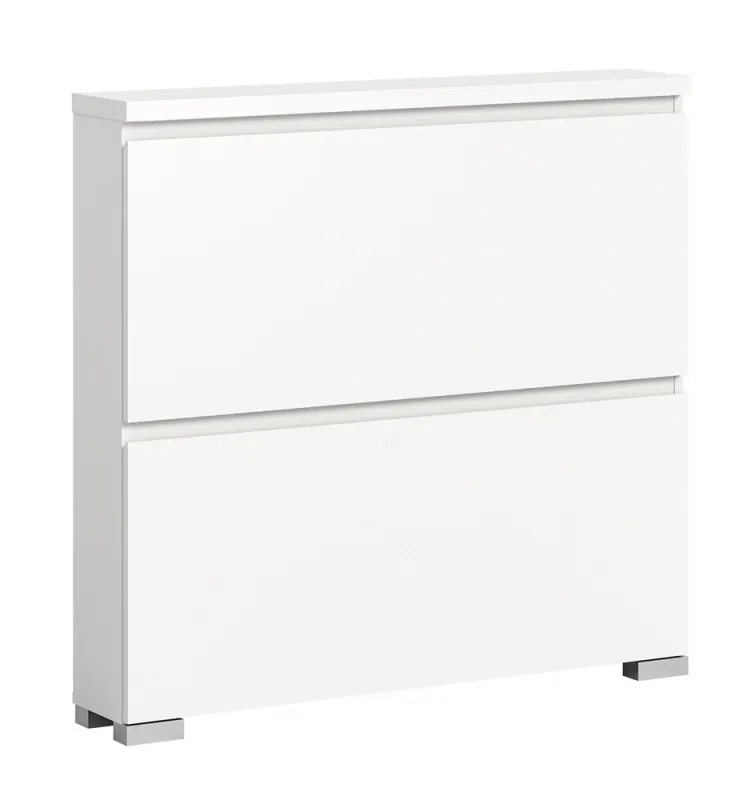 Schuhschrank Shoelove | weiß | ohne Beleuchtung 95 cm x 88 cm x 18 cm