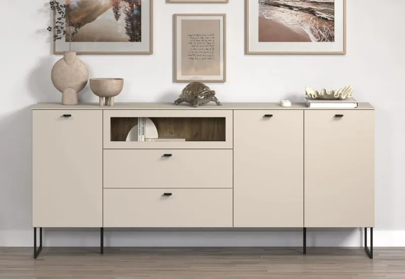 Sideboard Bellugi 1, Cashmere Dekor