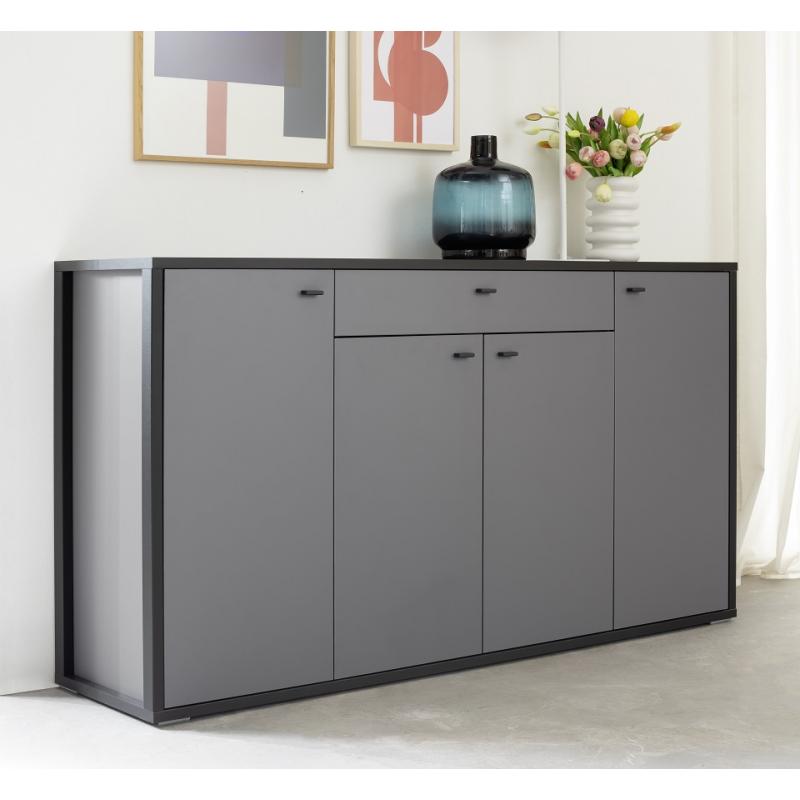 Sideboard Luxor | Royal Grey / anthrazit