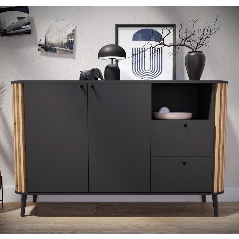 Sideboard Pure | grau / Artisan Eiche | verschiedene Größen