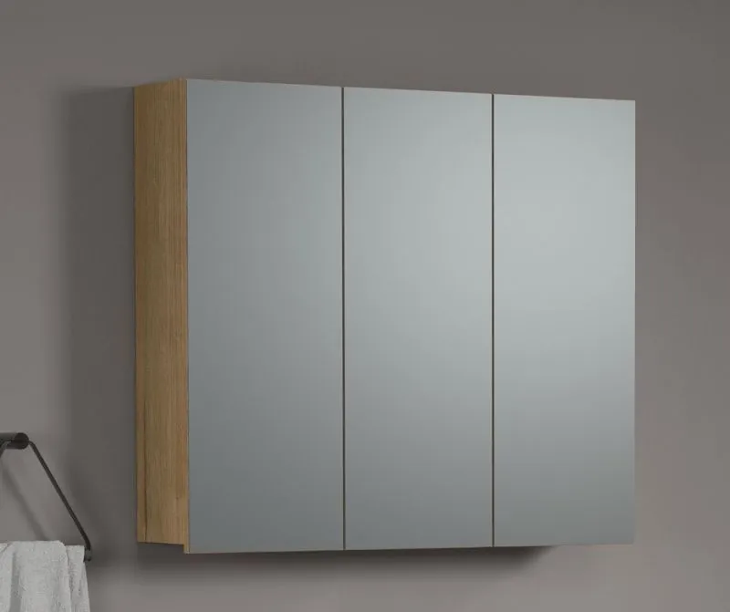 Spiegelschrank Pure Bliss, Anthrazit Dekor