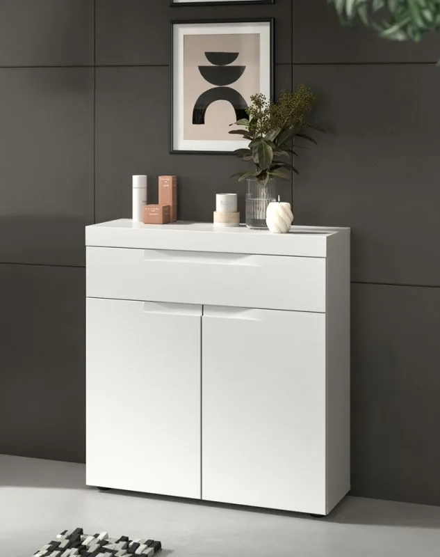 Standschrank breit Viana | weiß