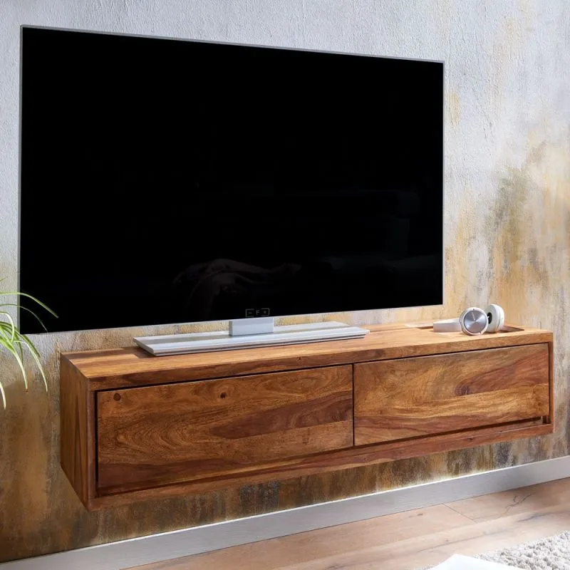 TV-Board Leopo 1 | Sheesham | braun
