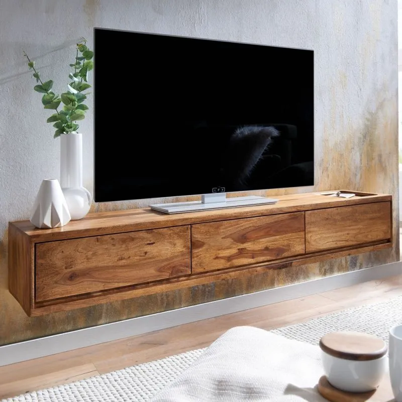 TV-Board Leopo | Sheesham | braun