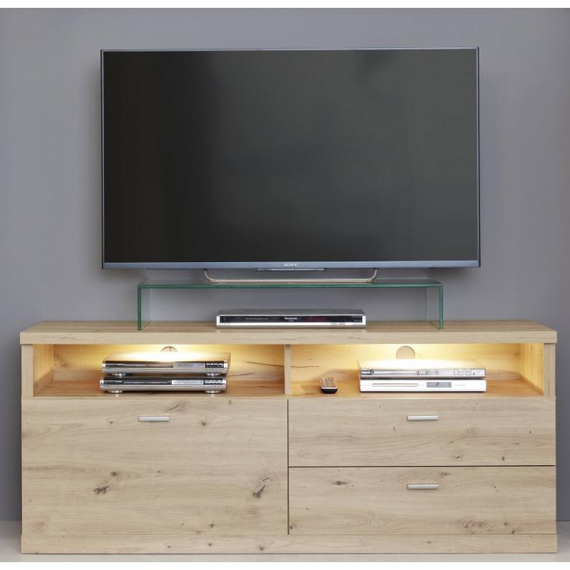 TV-Board Lowboard Echo | Artisan Eiche | inkl. LED Beleuchtung