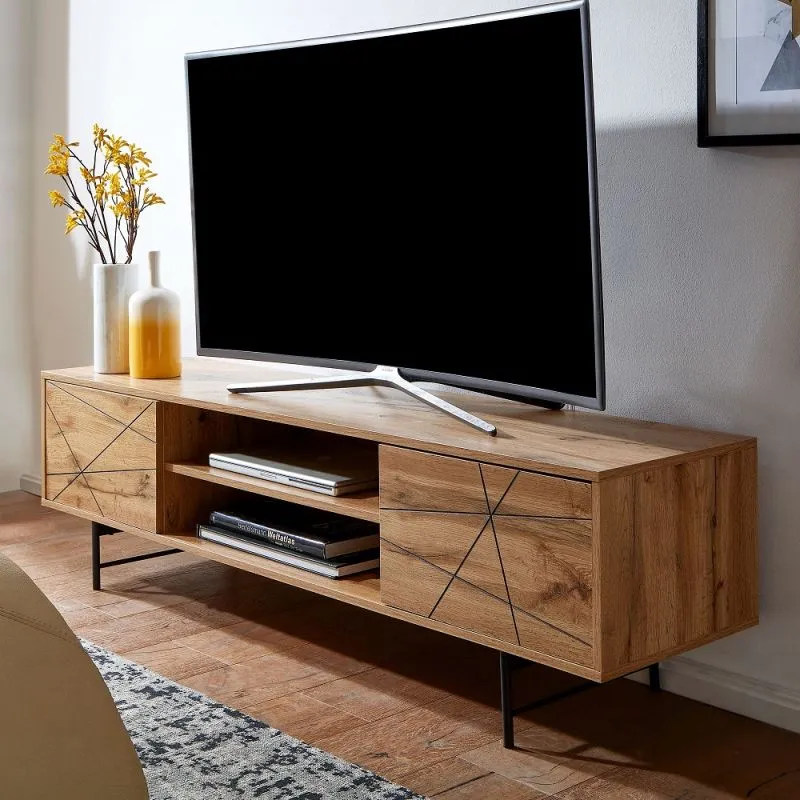 TV-Board Sketch | Eiche | braun