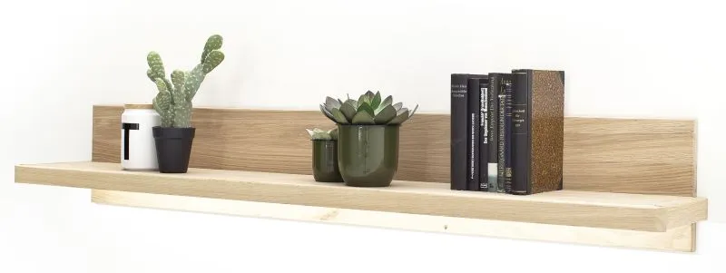 Wandboard Barcelona | Balkeneiche Bianco / Eiche Bianco ohne Beleuchtung