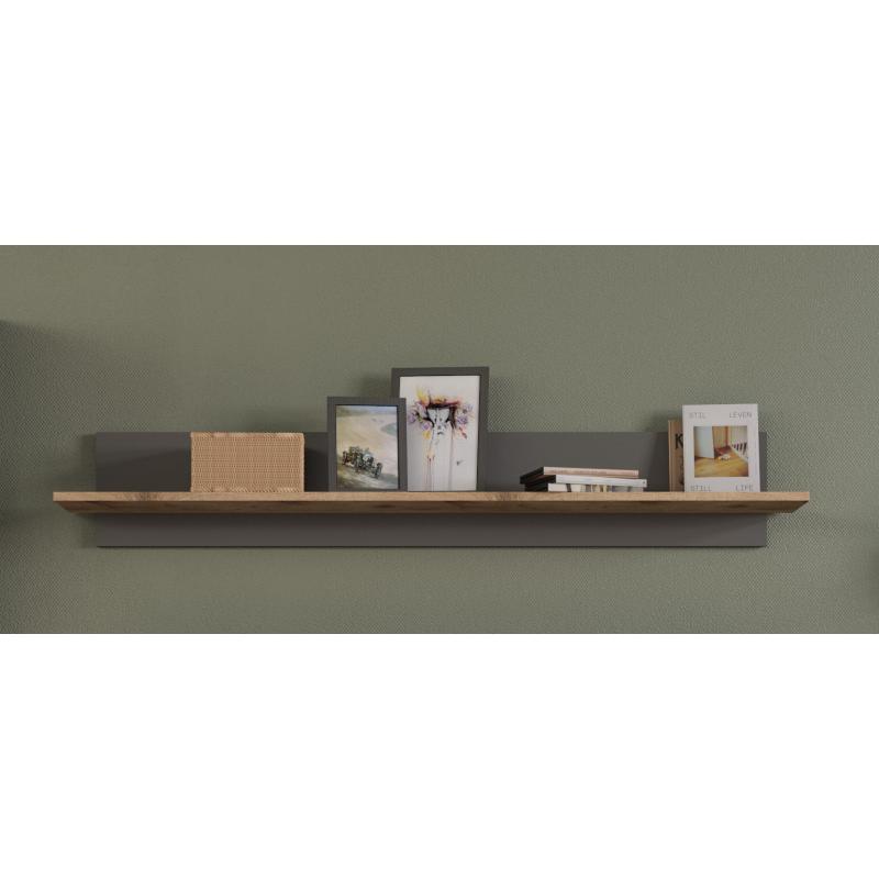 Wandboard Freno | grau matt / Nox Oak