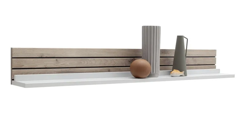 Wandboard Louisiana | Modern White | ohne Beleuchtung
