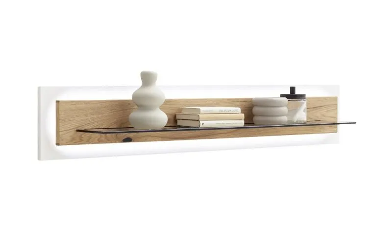 Wandboard Matadi | Ast / Balkeneiche | optional LED Beleuchtung