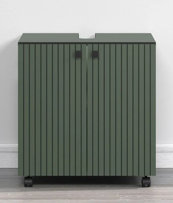 Waschbeckenunterschrank Pure Bliss 1, Grün Dekor