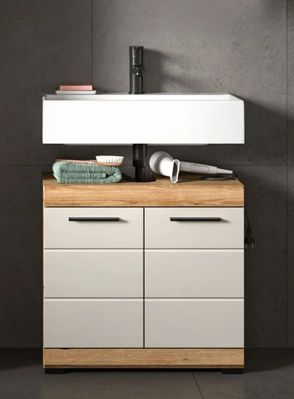 Waschbeckenunterschrank Scout | Kaschmir / Evoak Oak