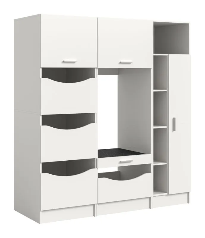 Waschmaschinenumbau Set Free 2 | 3-teilig | weiß