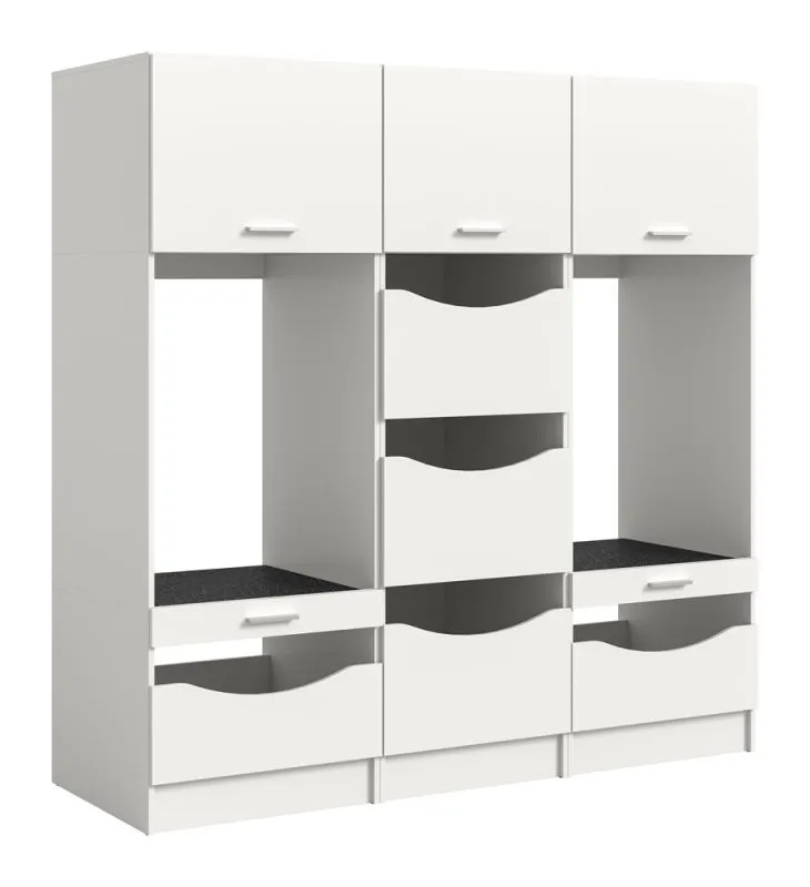 Waschmaschinenumbau Set Free 2 | weiß | 3-teilig