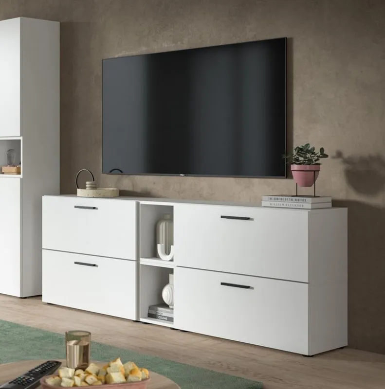 Wohnkombination The One 5 | 6-teilig | weiß