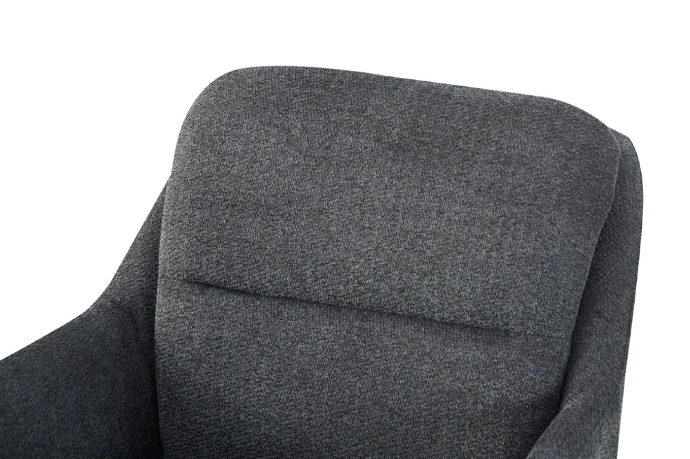 2er Set Armlehnstuhl Sophie | Chenille-Optik | anthrazit